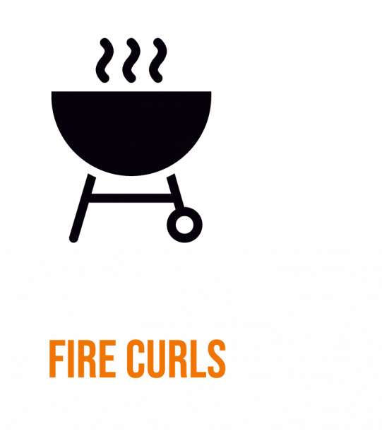 Tips for fire curls